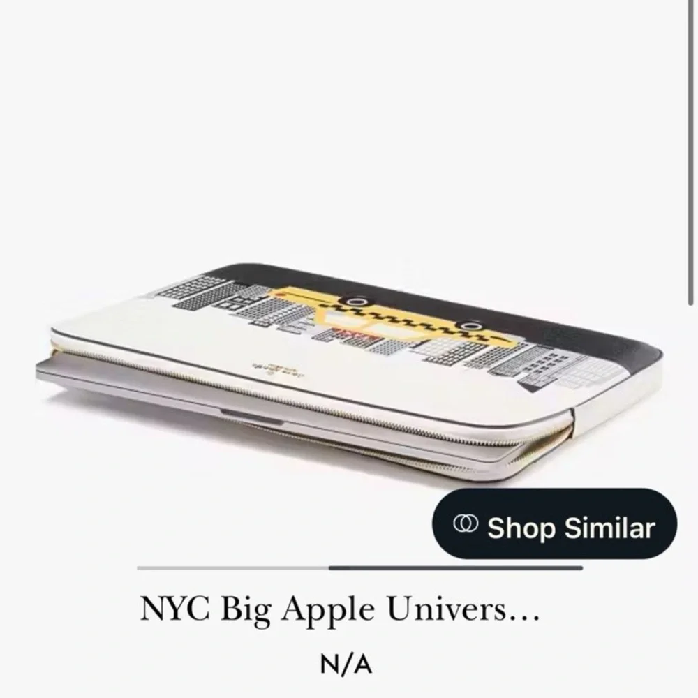NWT Kate Spade Nyc Big Apple Universal Laptop Sleeve